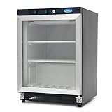 Maxima Gastro Gefrierschrank - 200 l - Schwarz -...