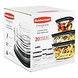Rubbermaid Premier Crystal Clear Stain Resistant...